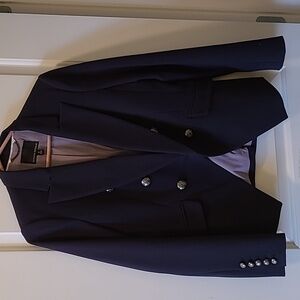 Banana Republic double breastfed navy blue jacket
